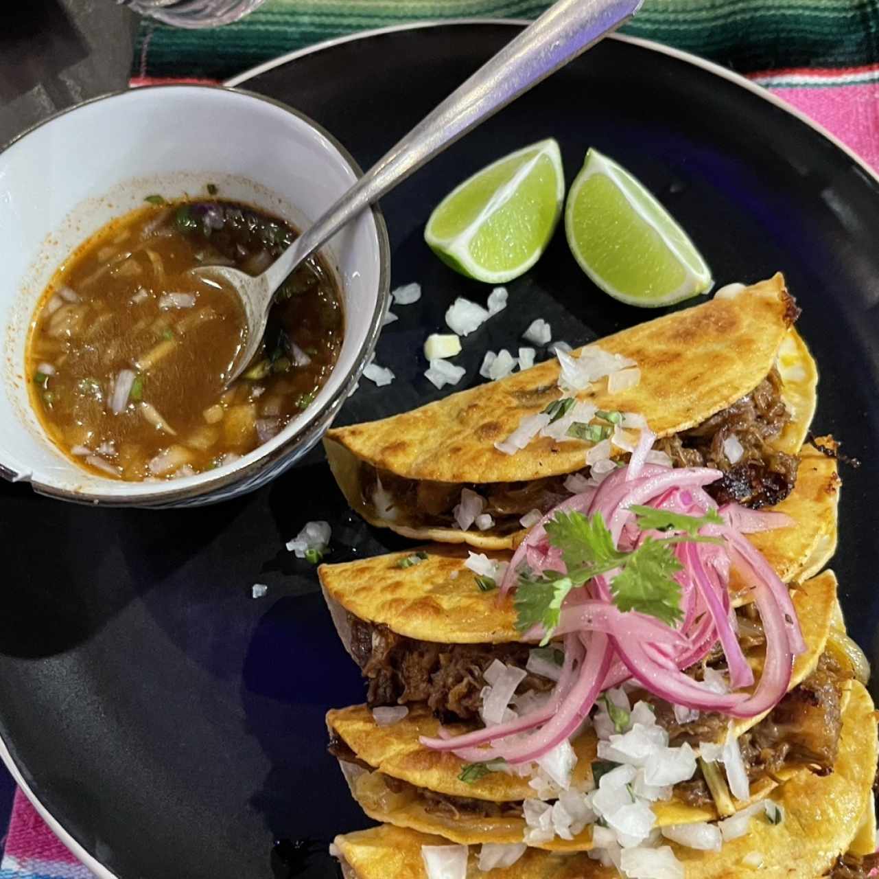 Tacos de Birria de Res