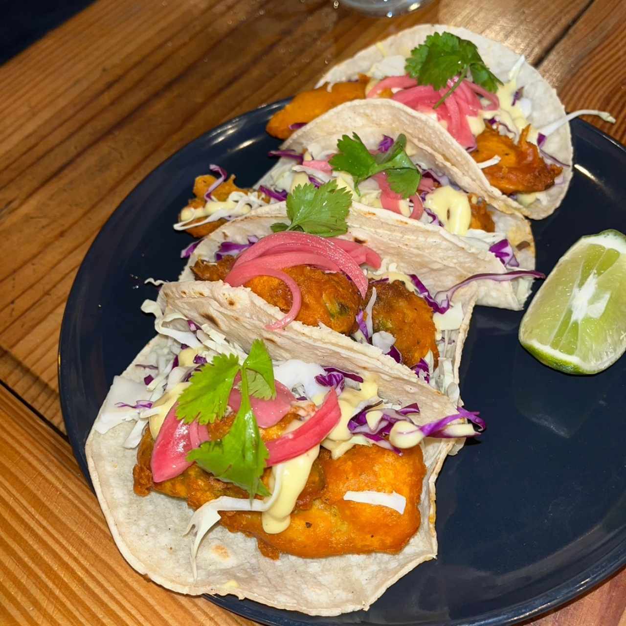 Vegan Tacos // Tempura Avocado Tacos