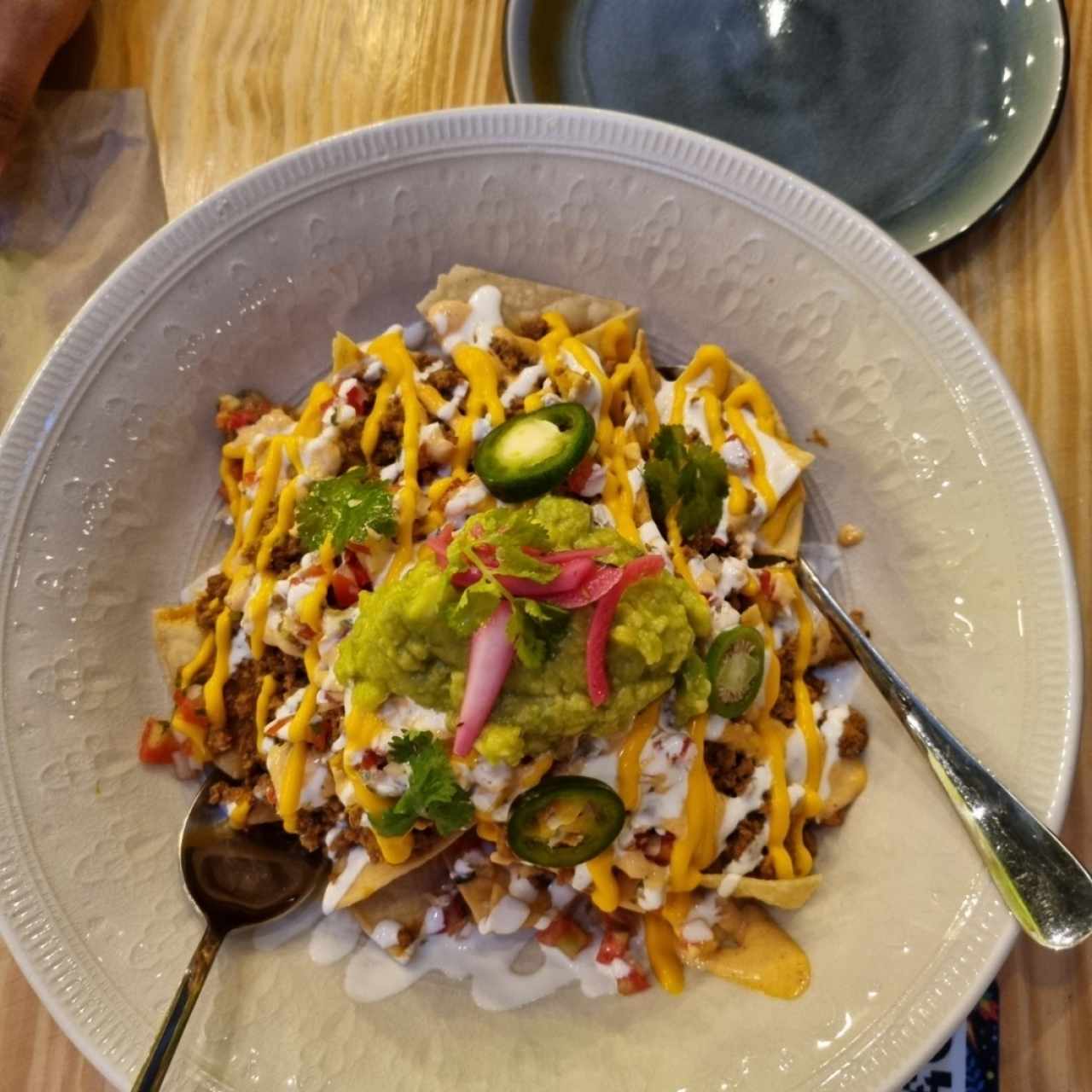 nachos de carne