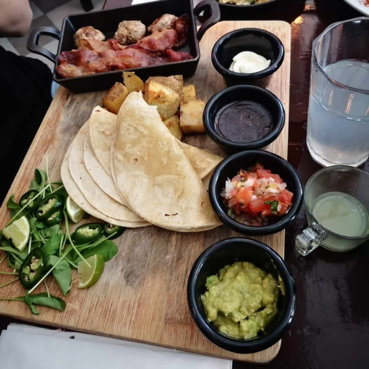 Brunch - Breakfast Taco Board