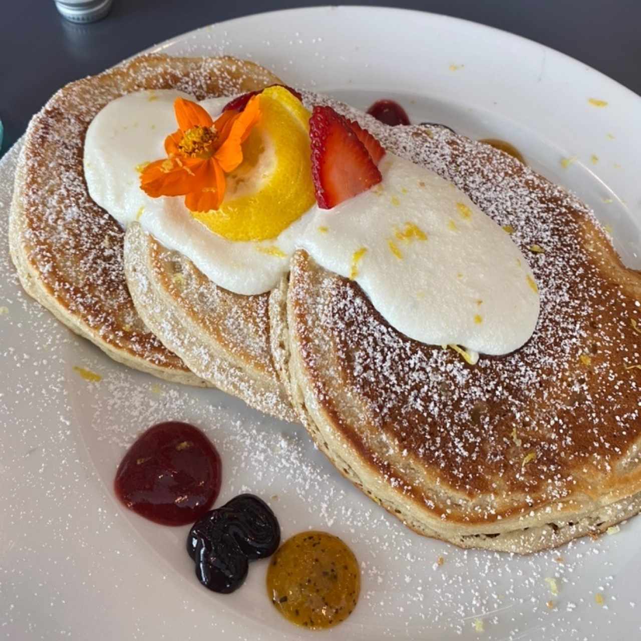 Panquecas de Limón y Ricotta