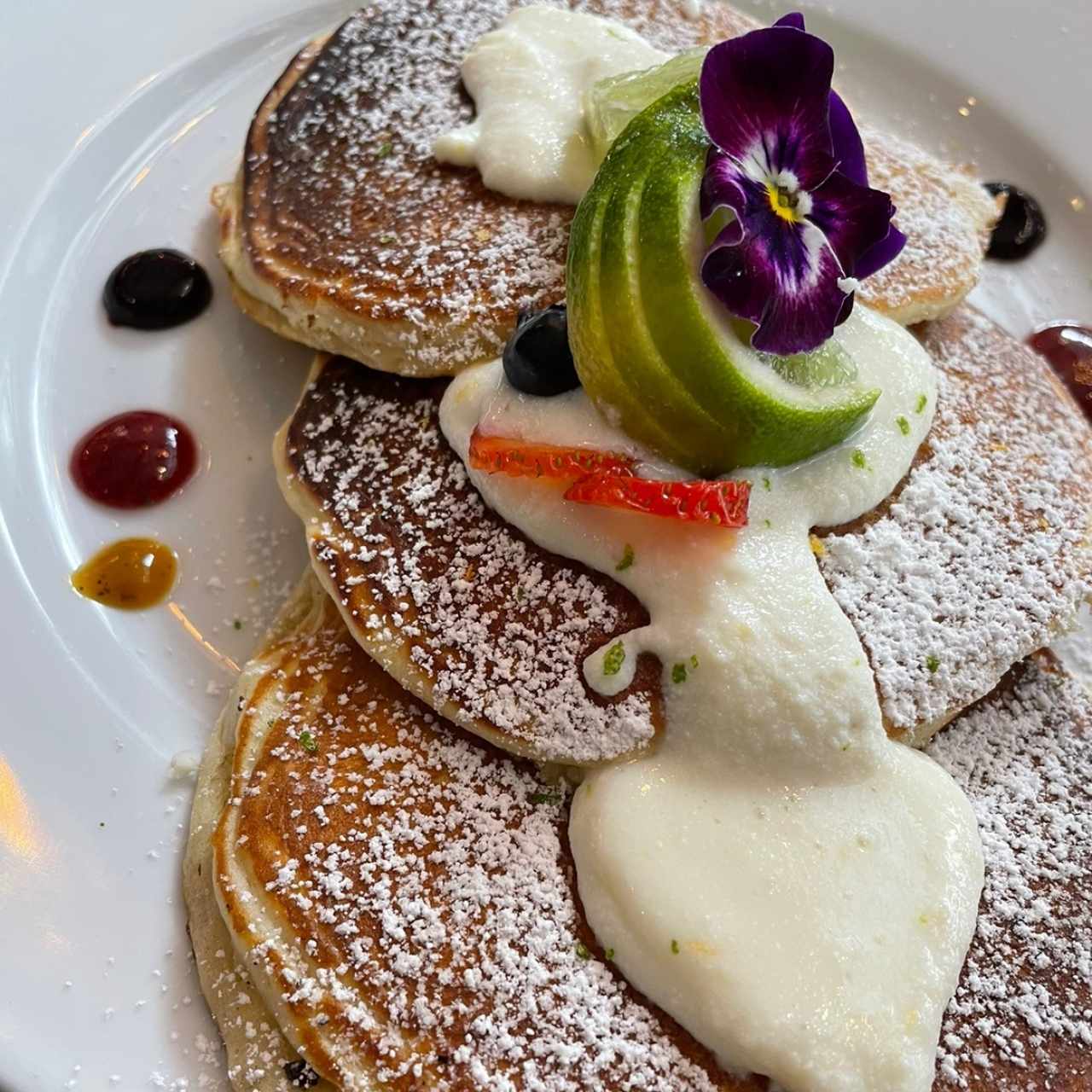 Panquecas de Limón y Ricotta