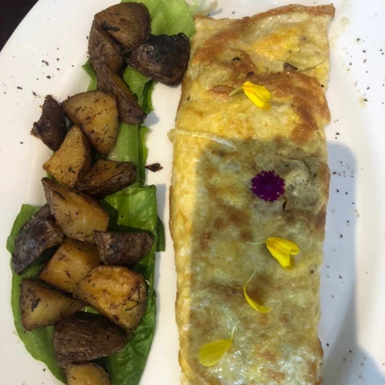 Desayunos salados - western omelet