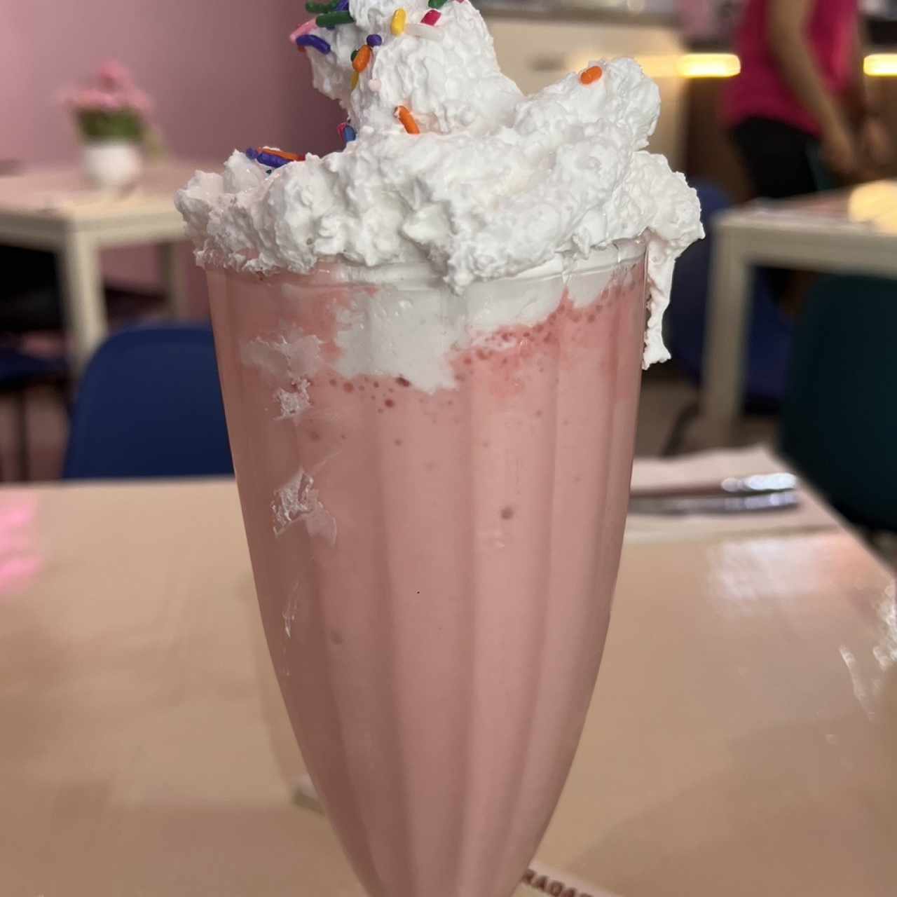 Milkshake de Fresas