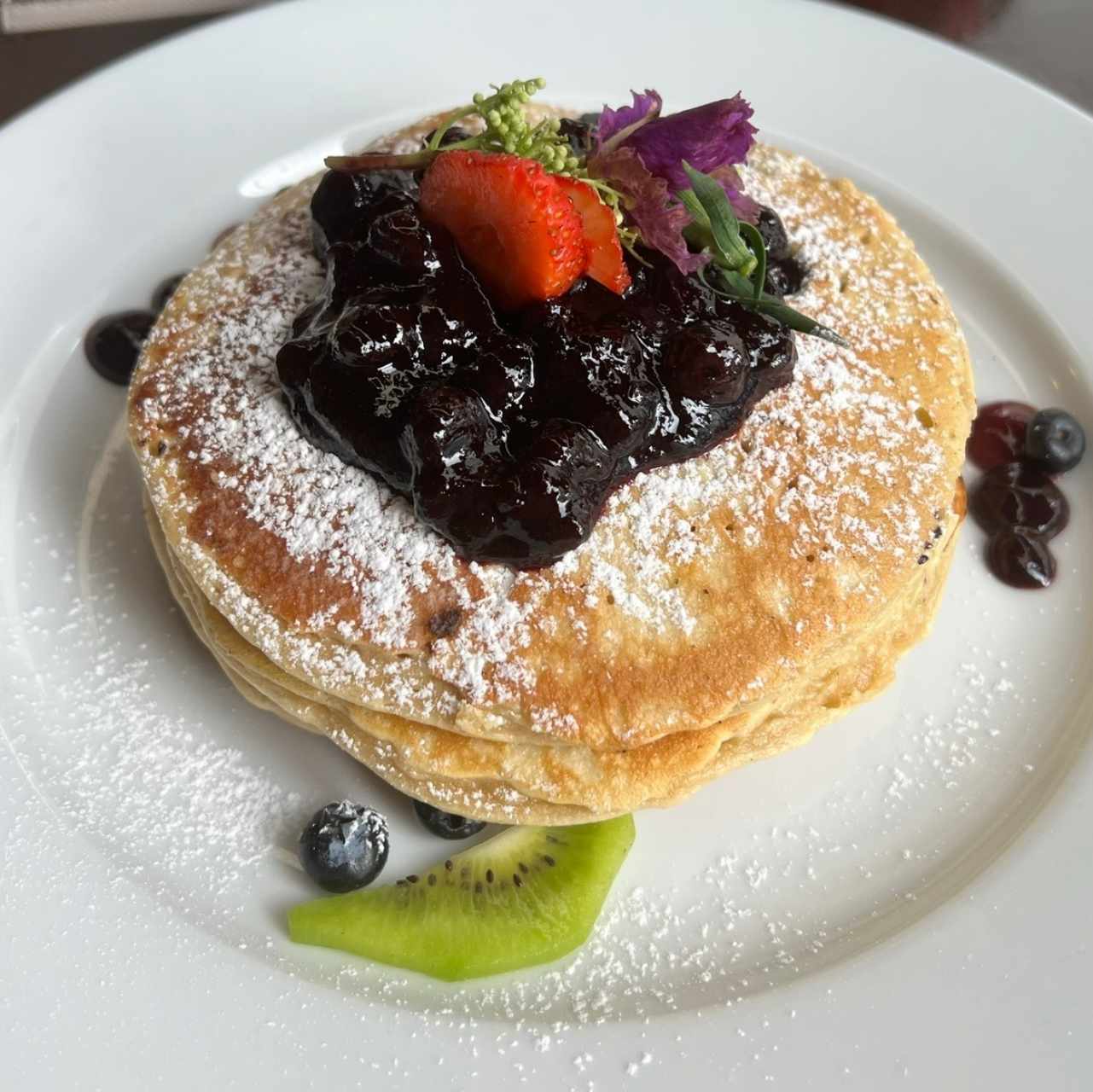 Desayunos Dulces - Panquecas de Blueberry