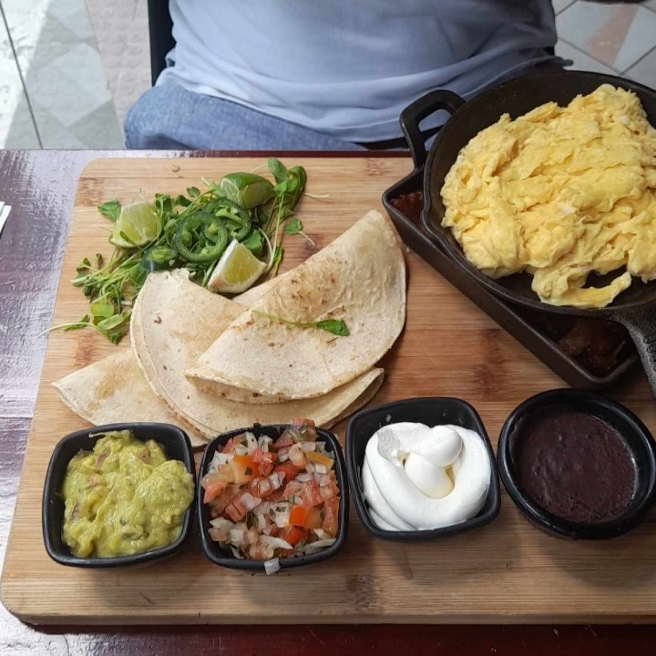 Brunch - Breakfast Taco Board