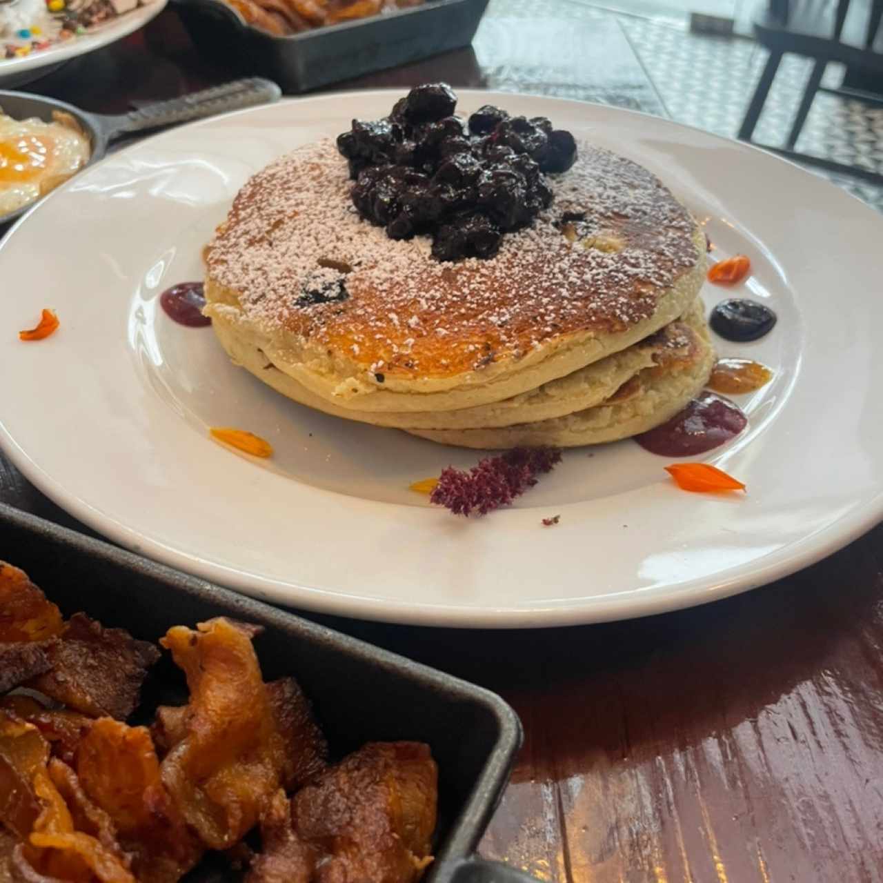 Desayunos Dulces - Panquecas de Blueberry