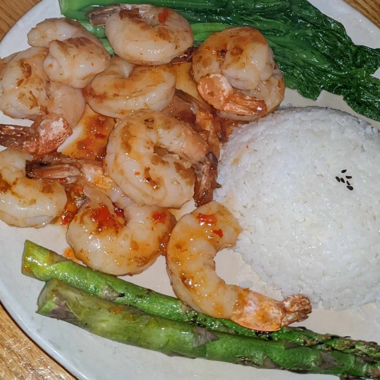 Thai chili shrimp