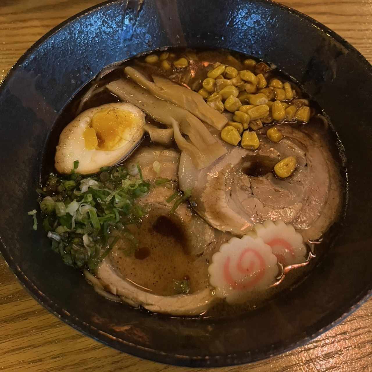 Black garlic ramen