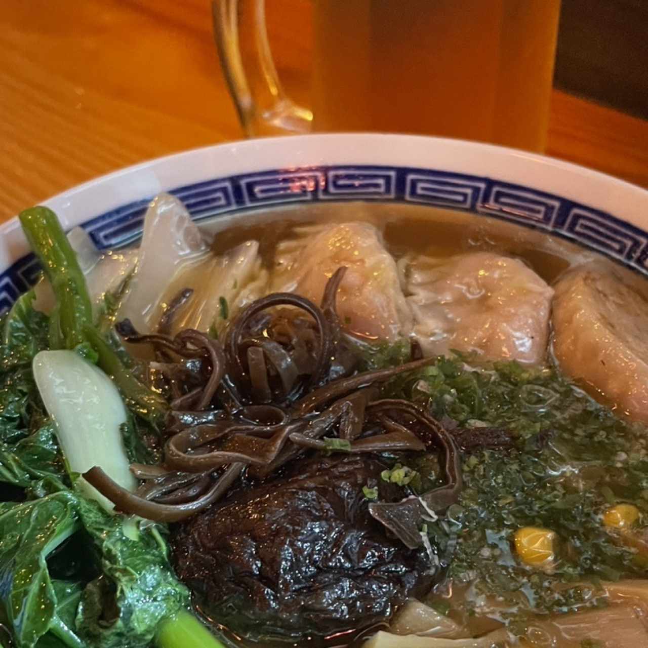 Gyosa shoyu Ramen