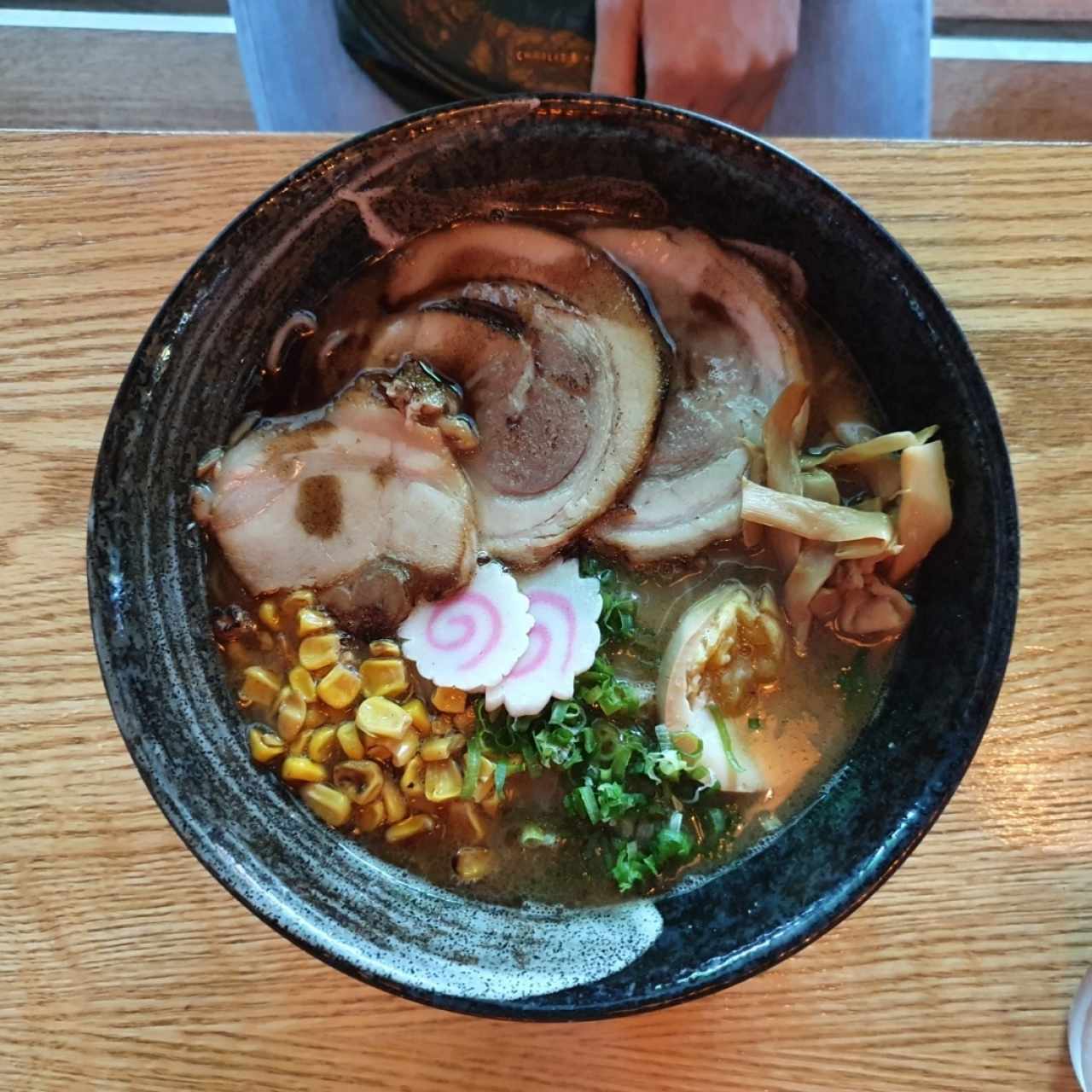 black garlic tonkotsu