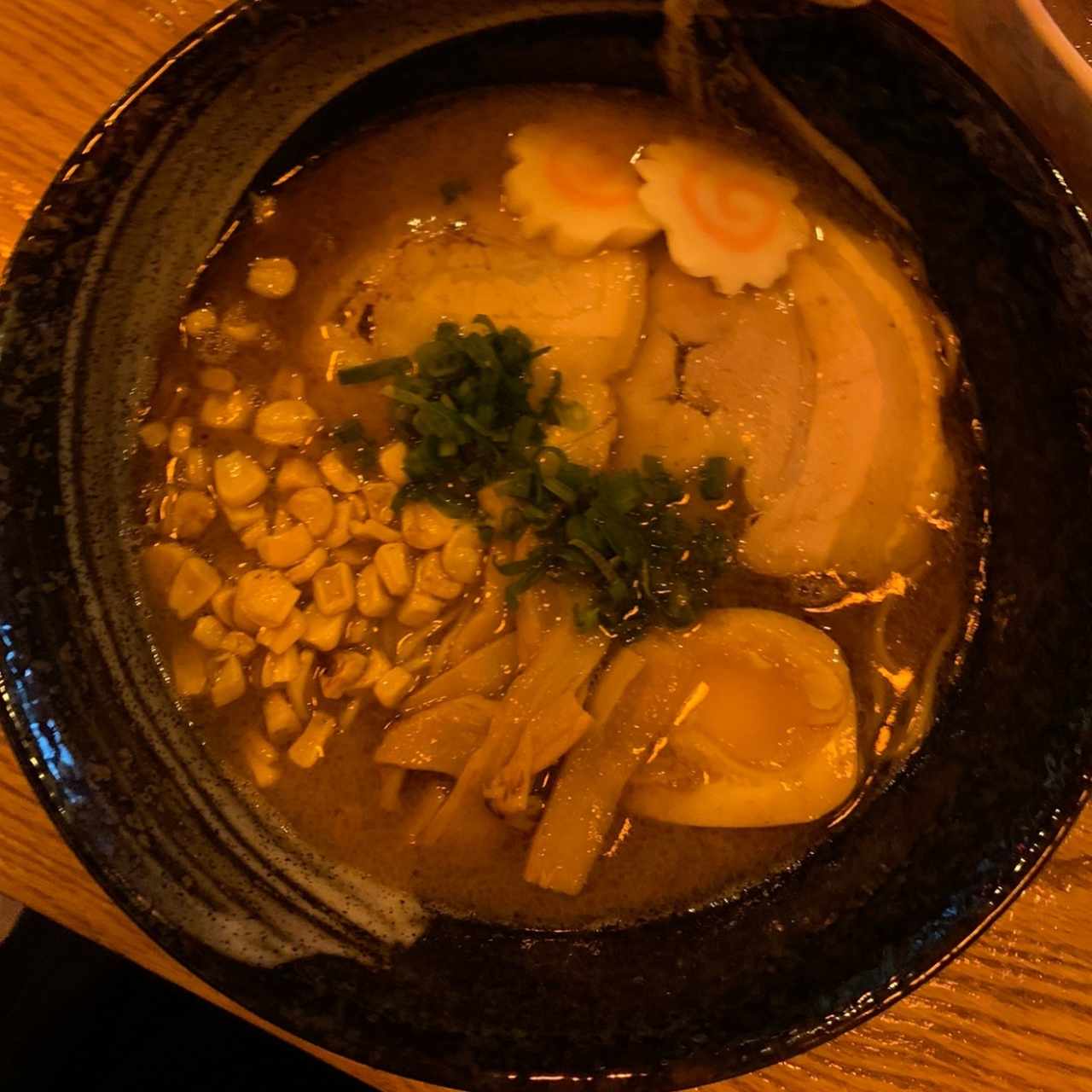 black garlic ramen