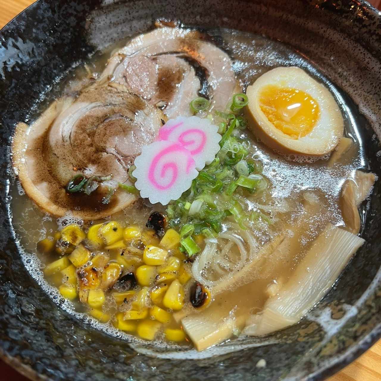 Black garlic tonkotsu ramen