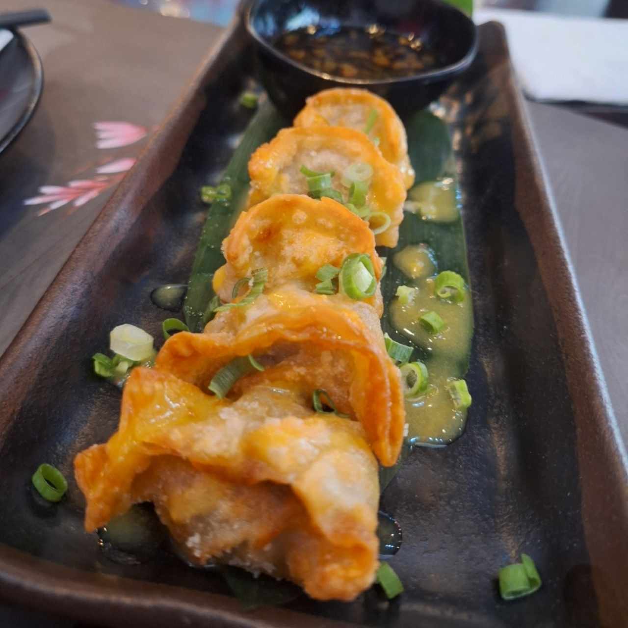 gyozas fritas de cerdo