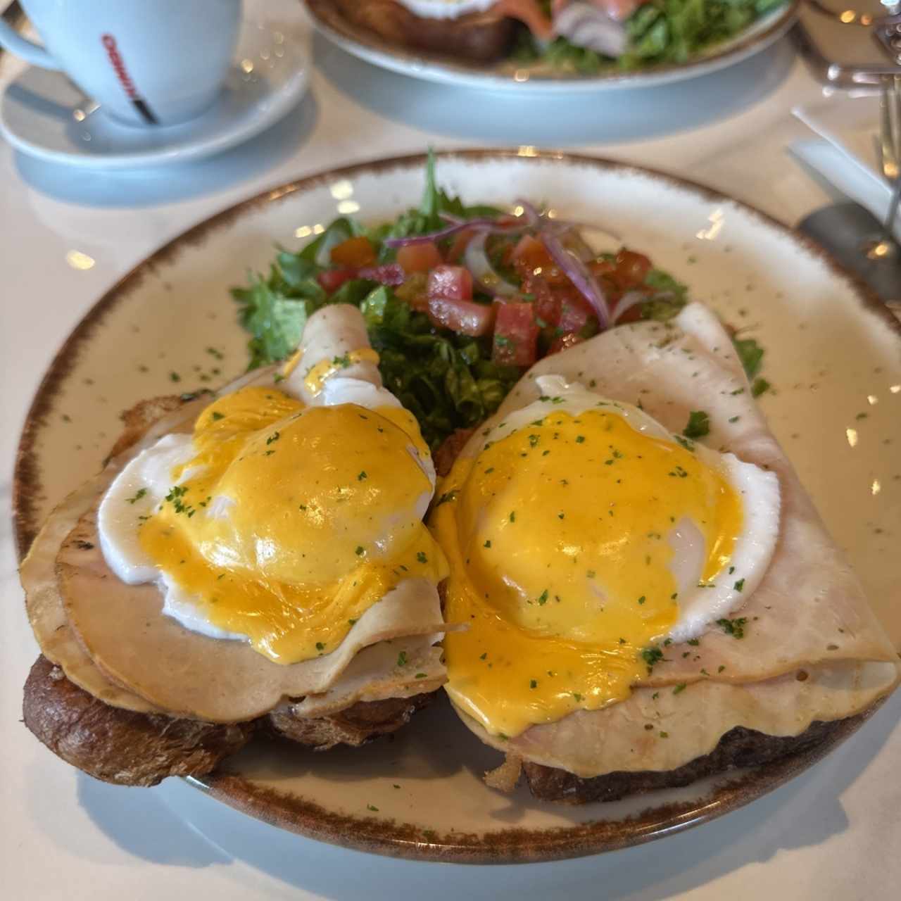 Huevos Benedictinos de Pavo o de Salmón