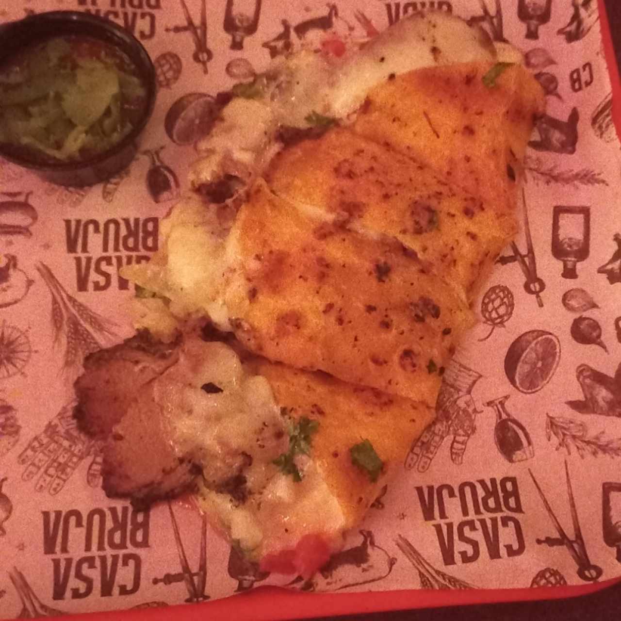 Brisket quedadilla