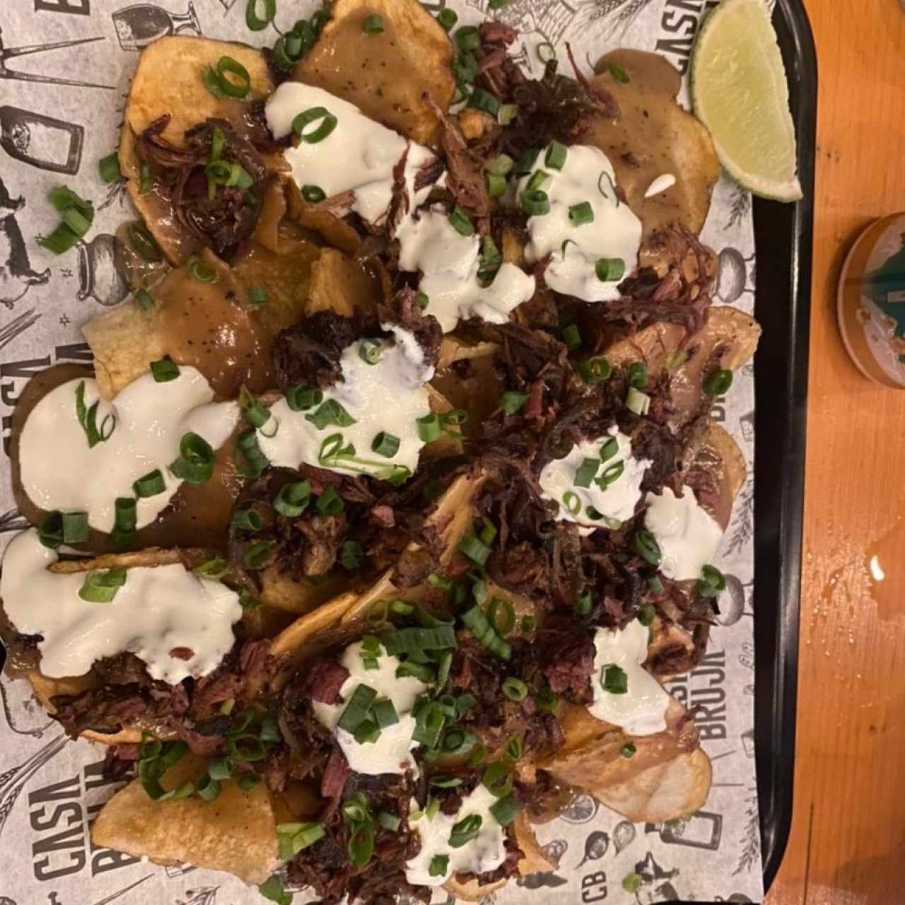 nachos brisket