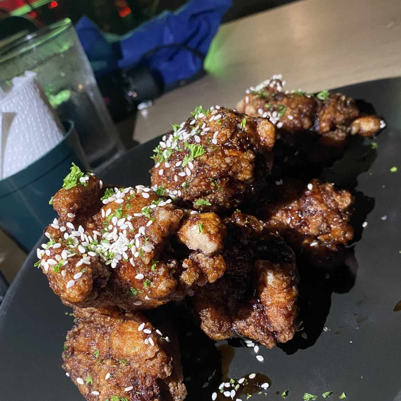 MAIN DISHES - ASIAN STICKY WINGS