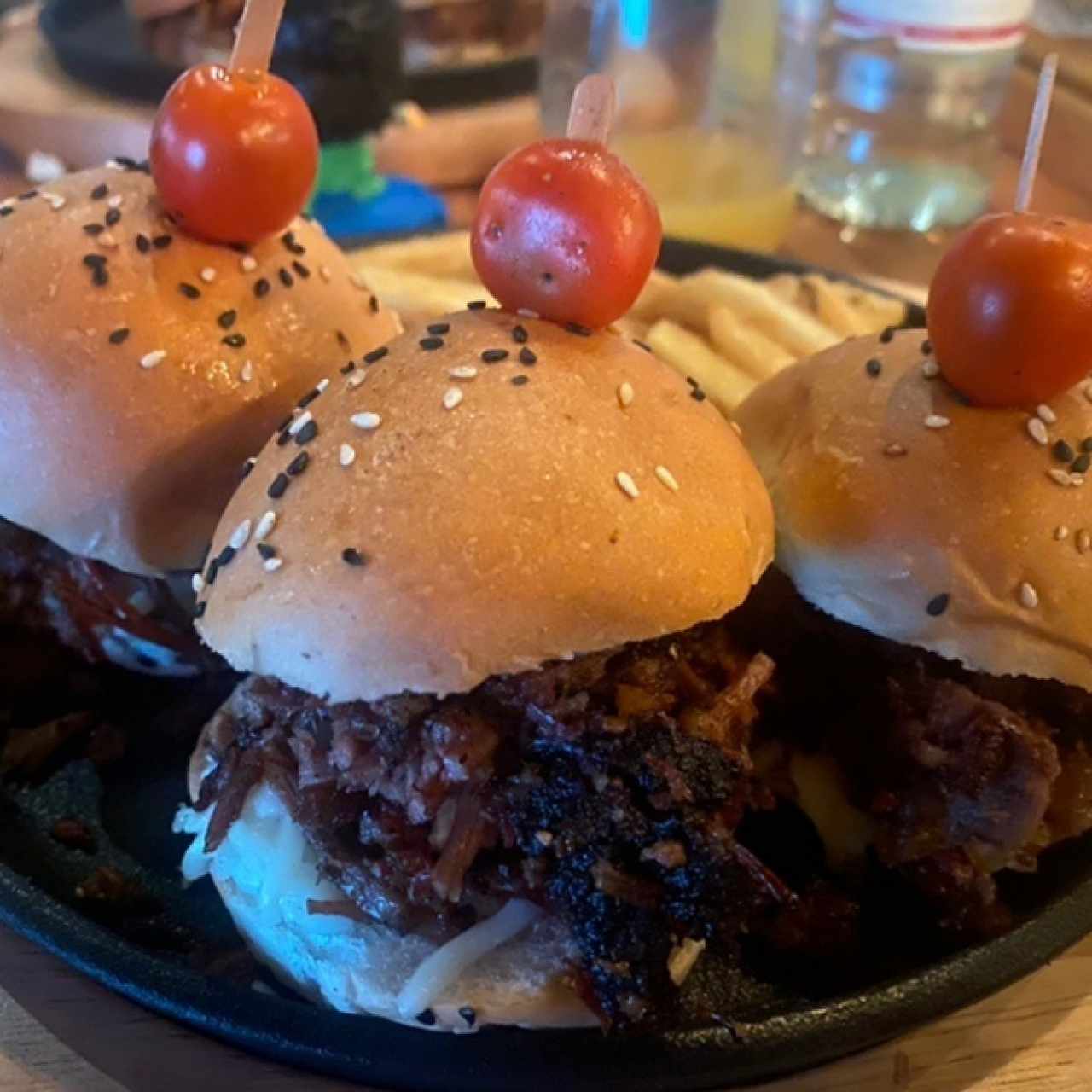 Brisket burgers