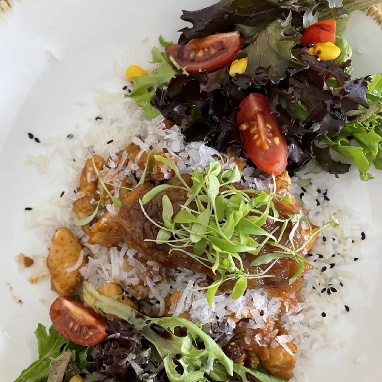 Platos Personales - Pollo al curry