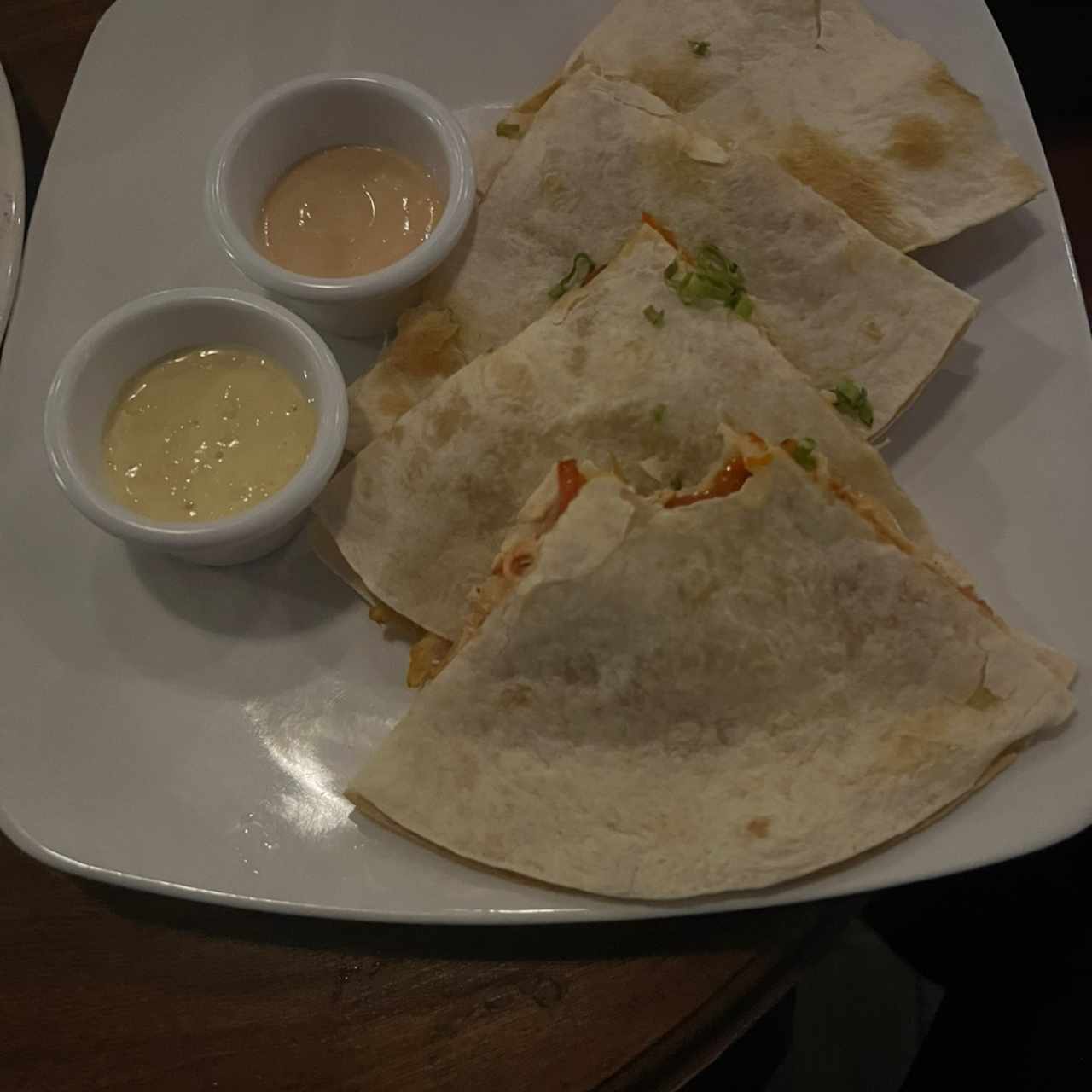 Quesadillas de pollo