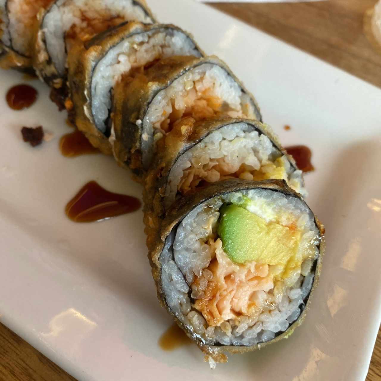 Tataki tempura roll 