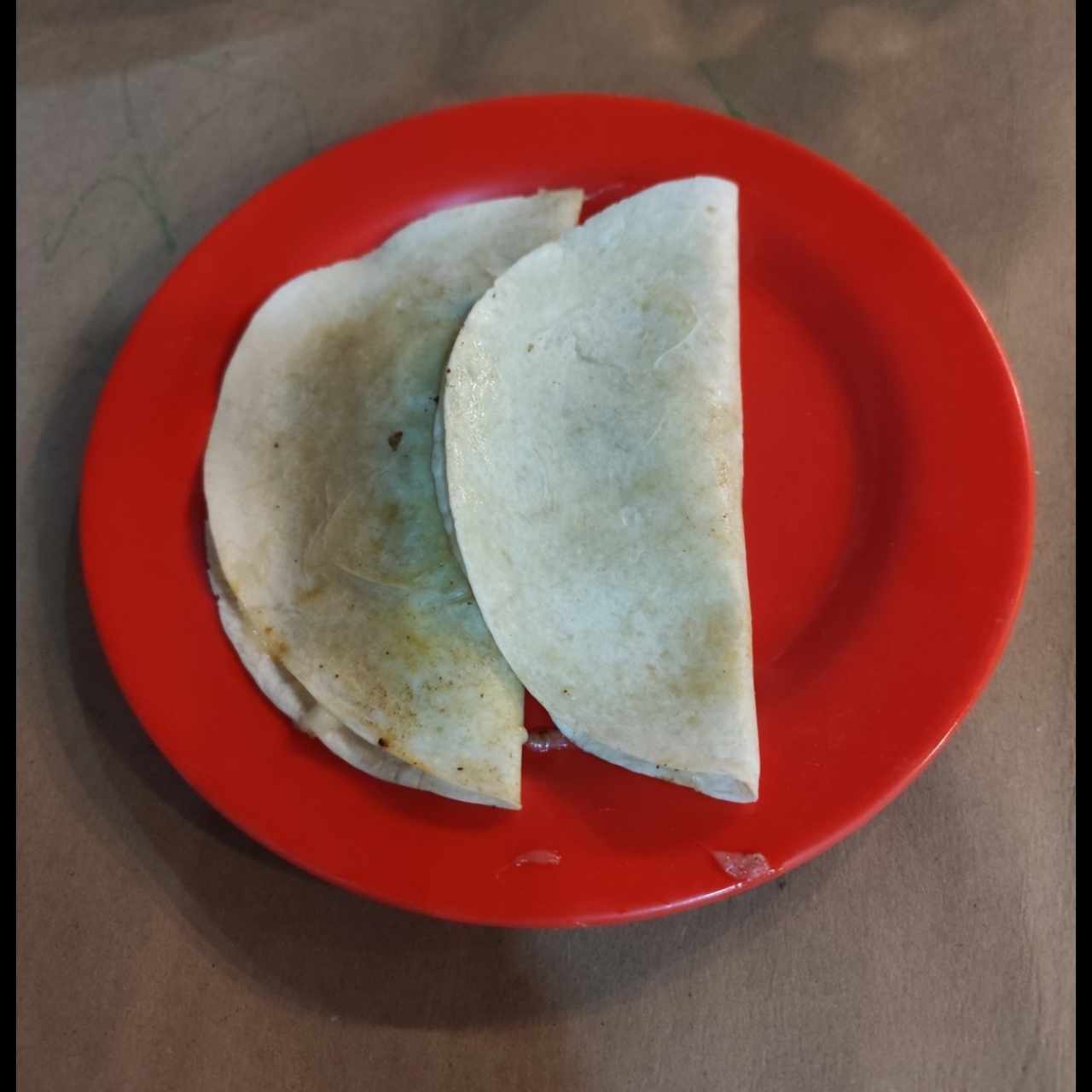 Quesadillas - Quesadilla de queso