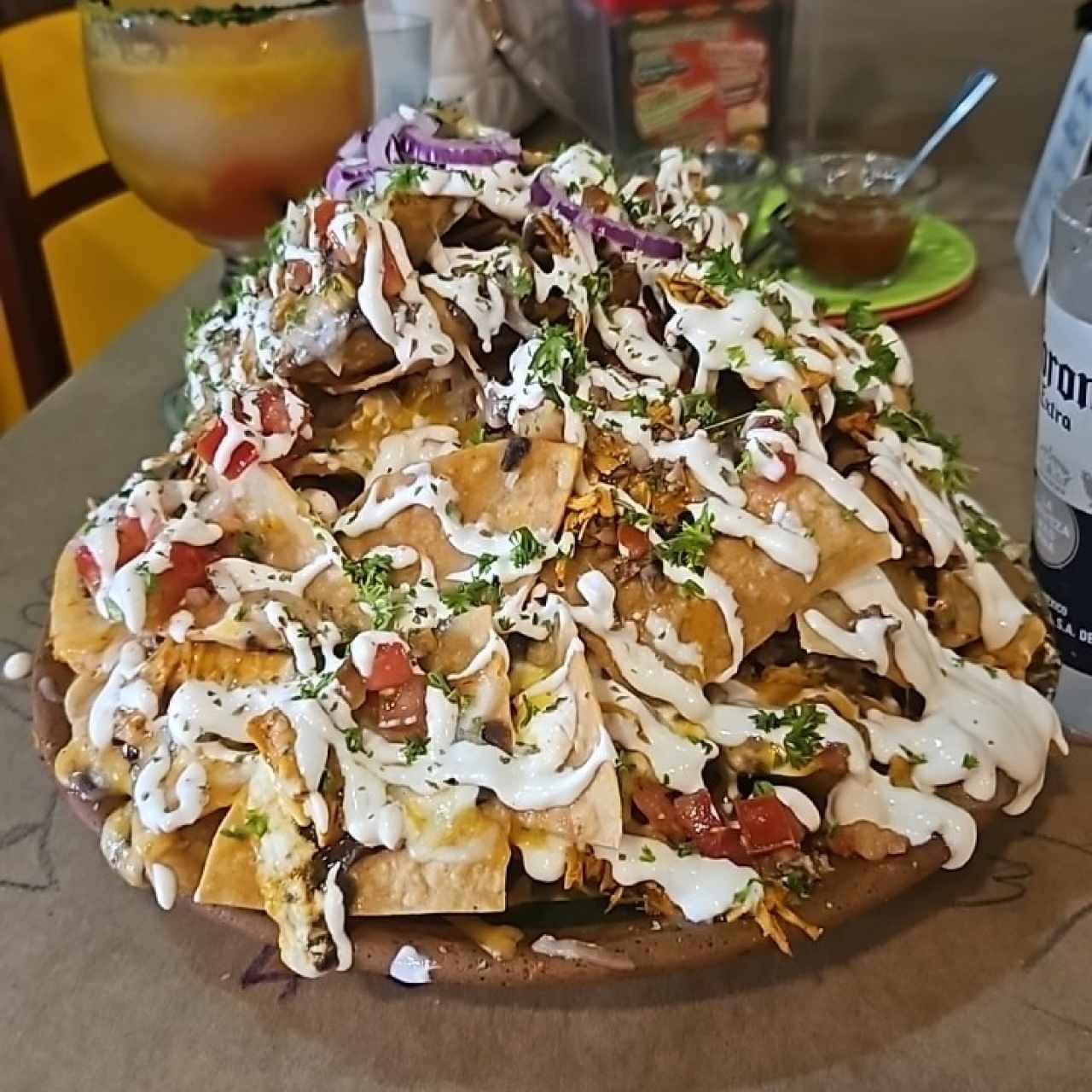 nachos de la abuela