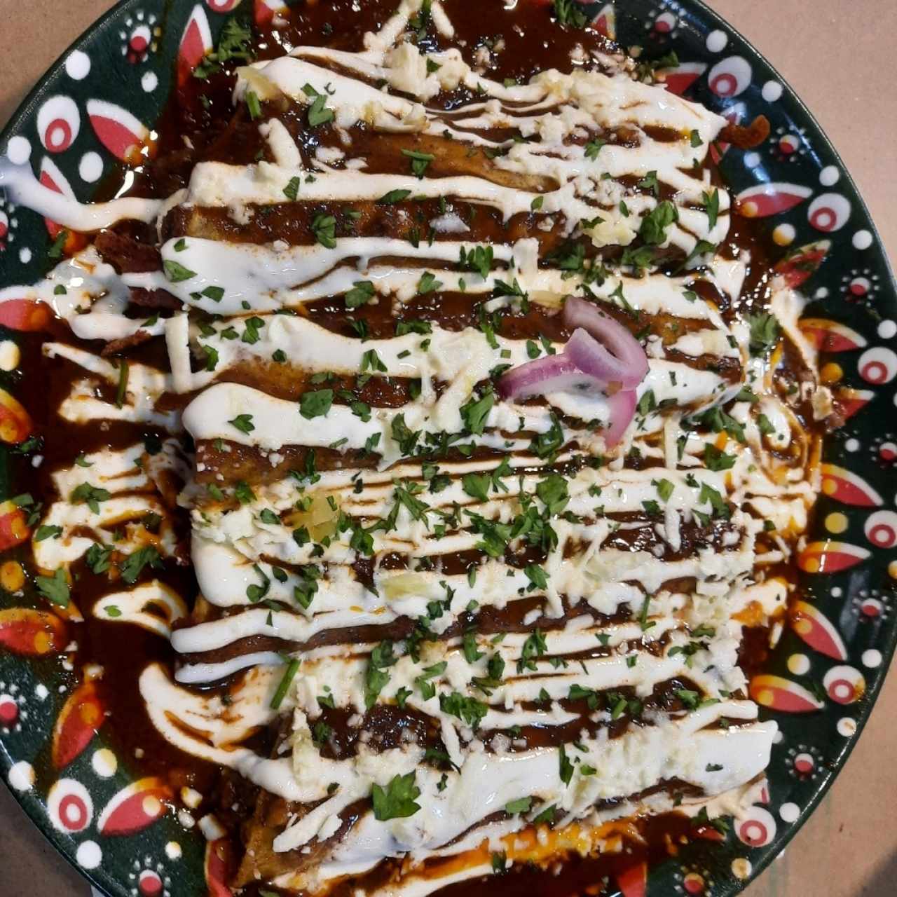 enchiladas enmoladas