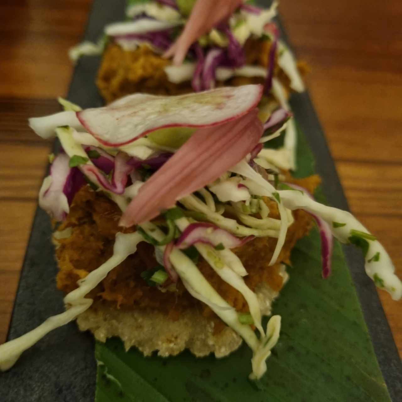 Tortilla de Yuca y Cerdo