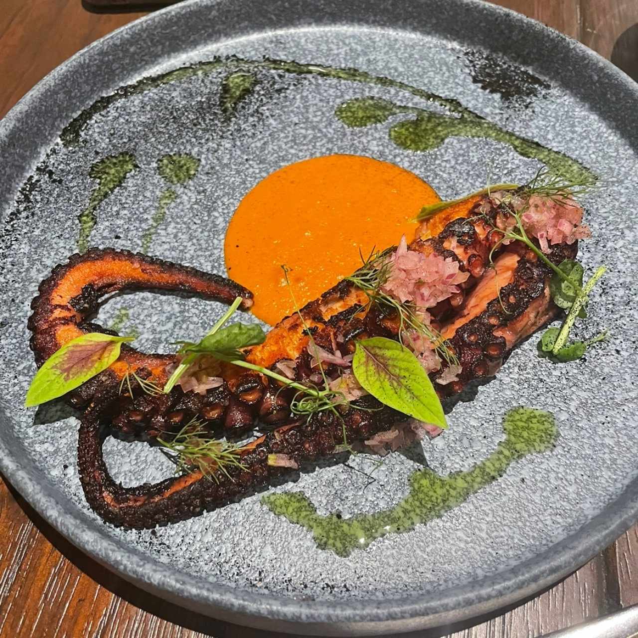 Pulpo a la brasa