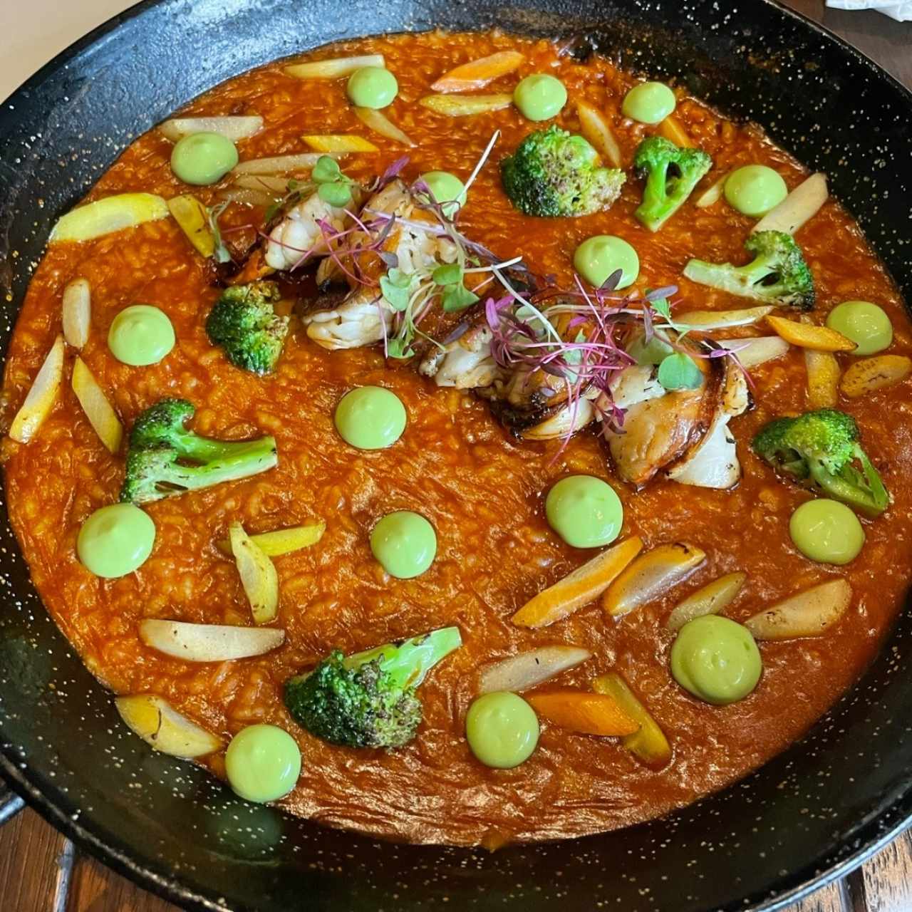 Paella de Langosta