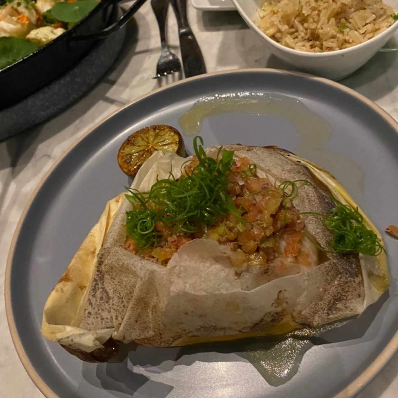 Pesca del Dia Papillote 