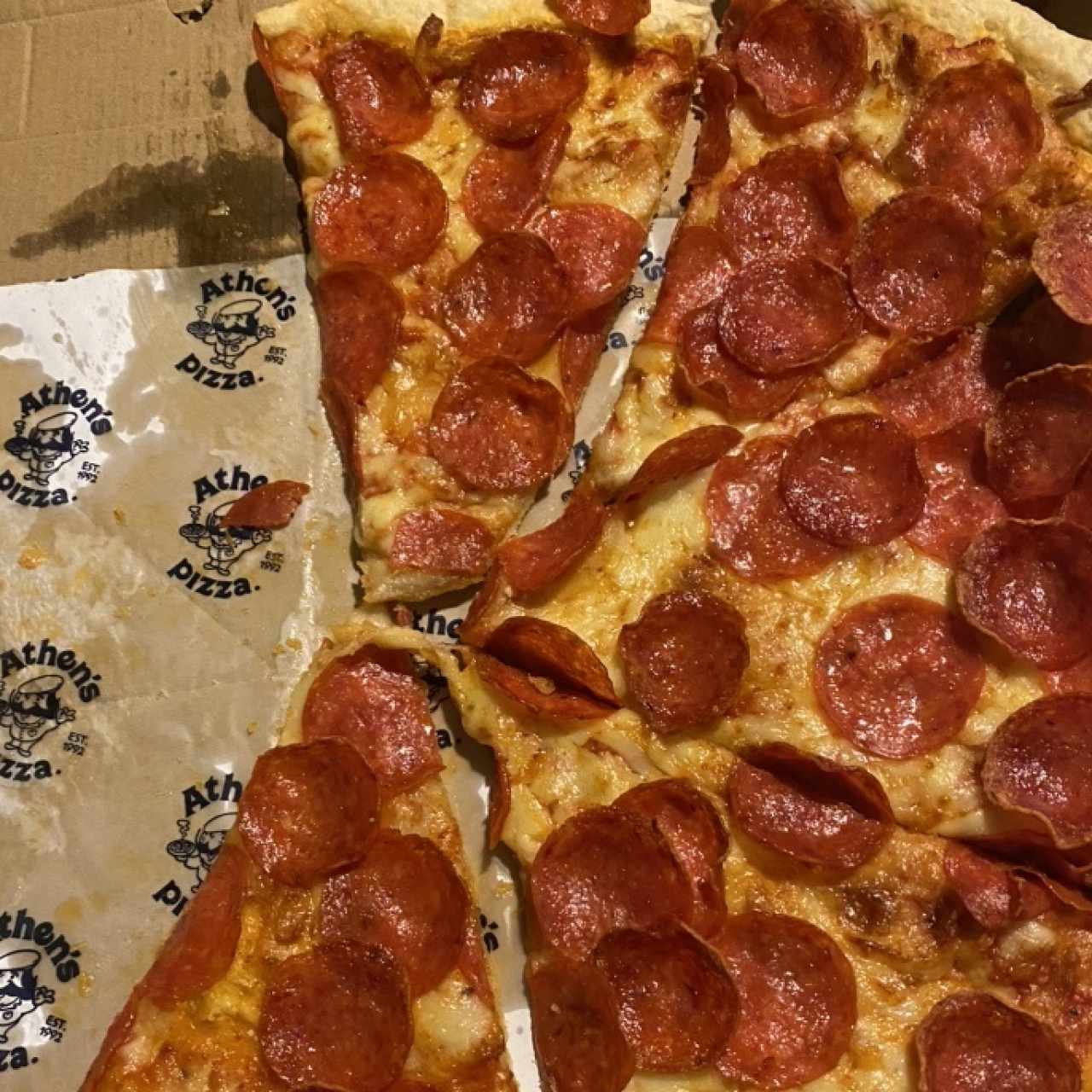 Pizza de pepperoni 