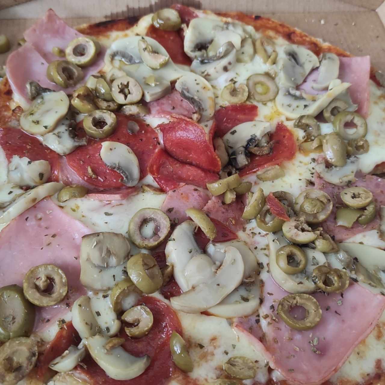 Pizza de combinación 