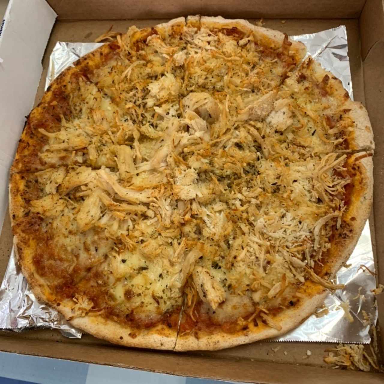 Pizza de pollo