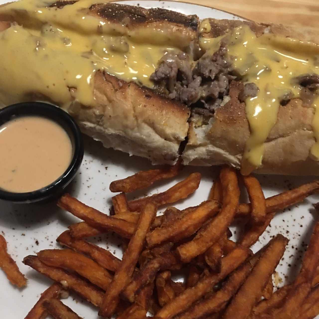 chicken philly Cheesesteak 