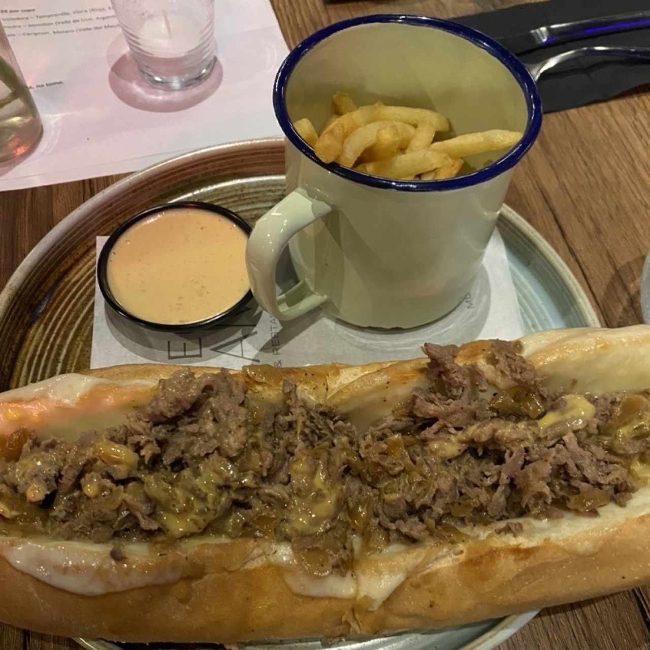 Philly cheese steak