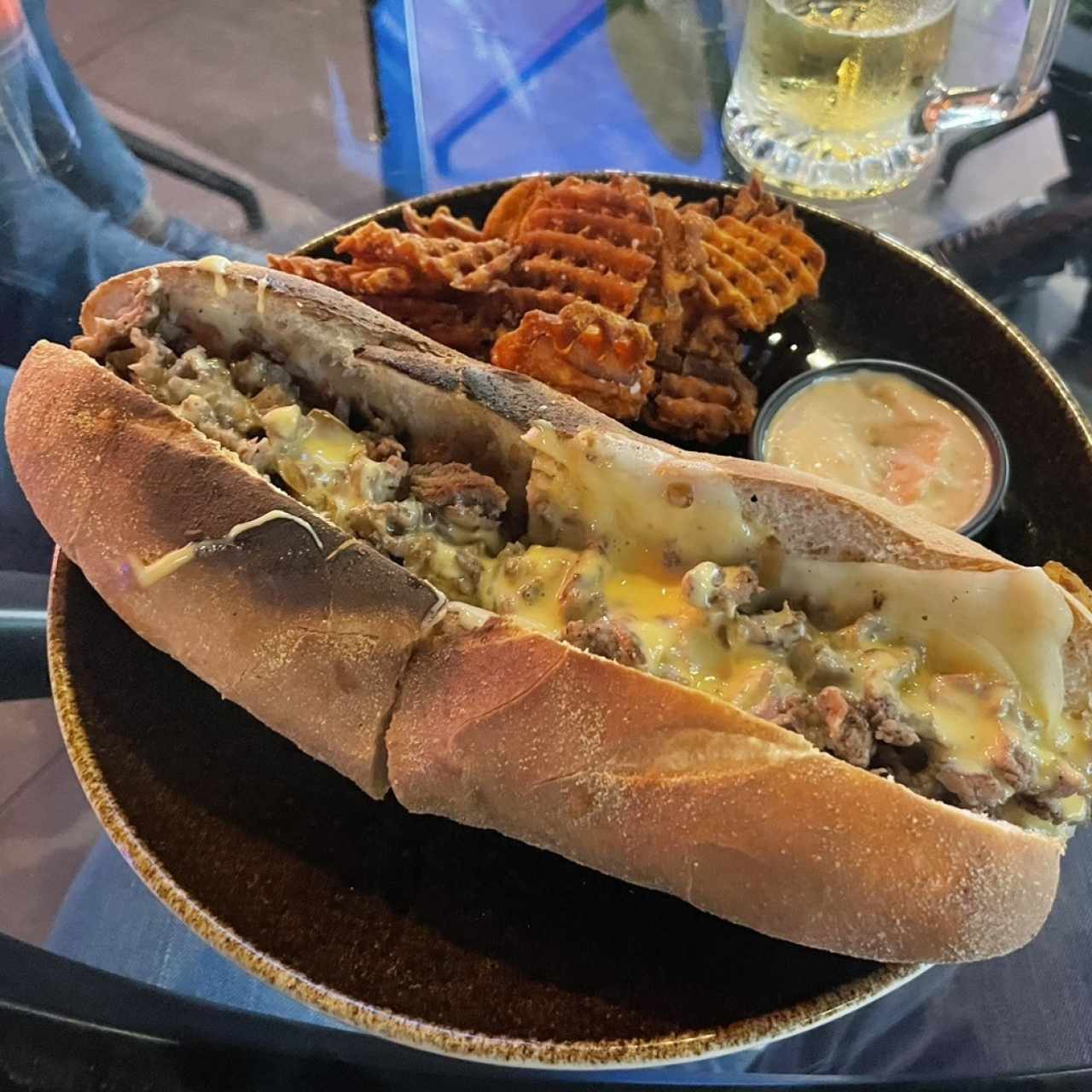 Philly cheesesteak