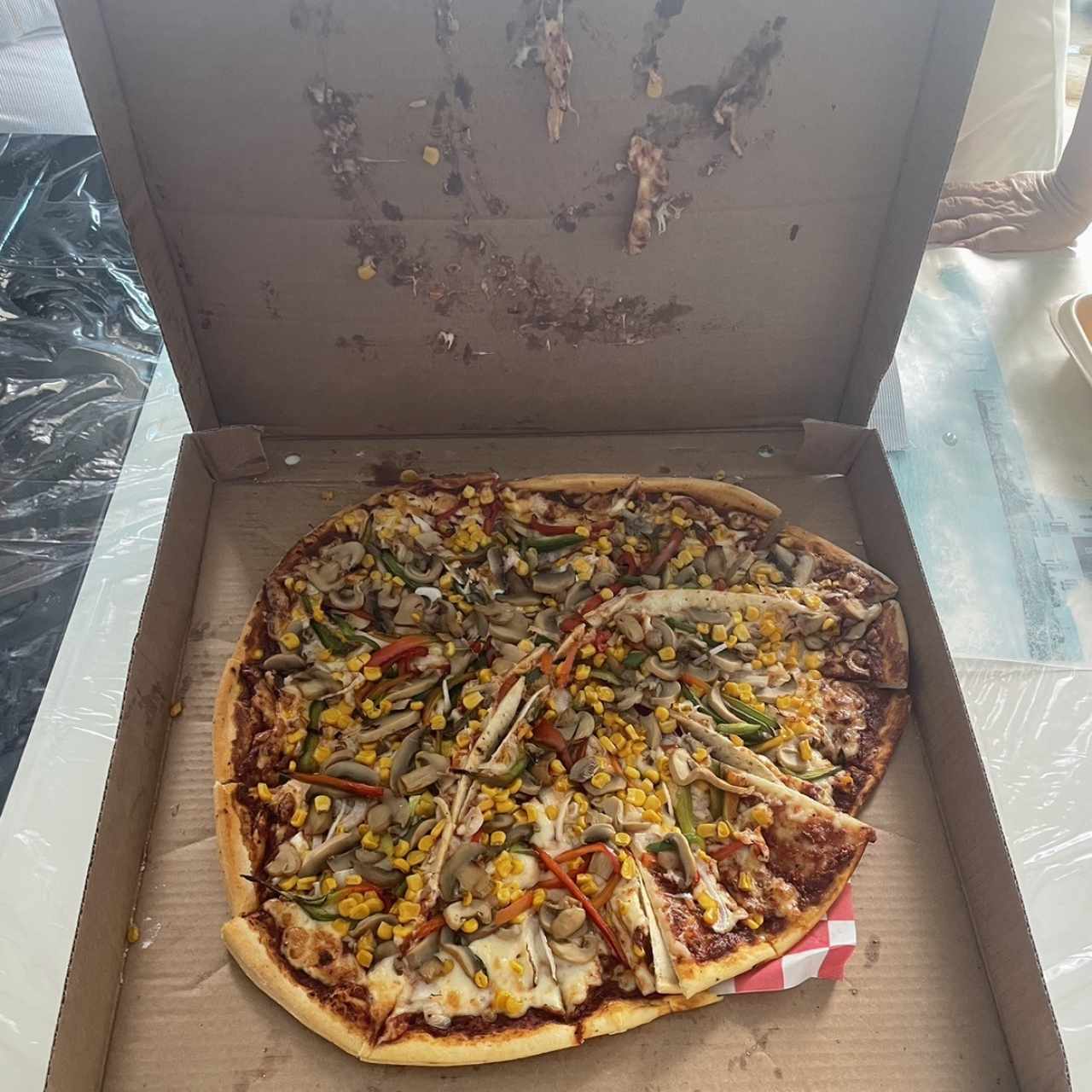 Pizza de vegetales