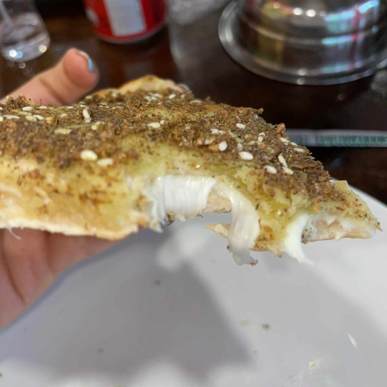 pizza de zaatar