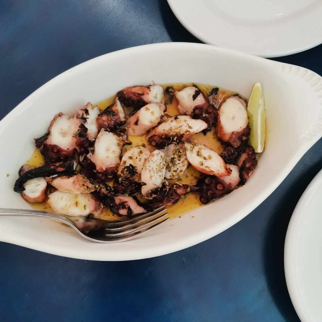 Pulpo al carbón 