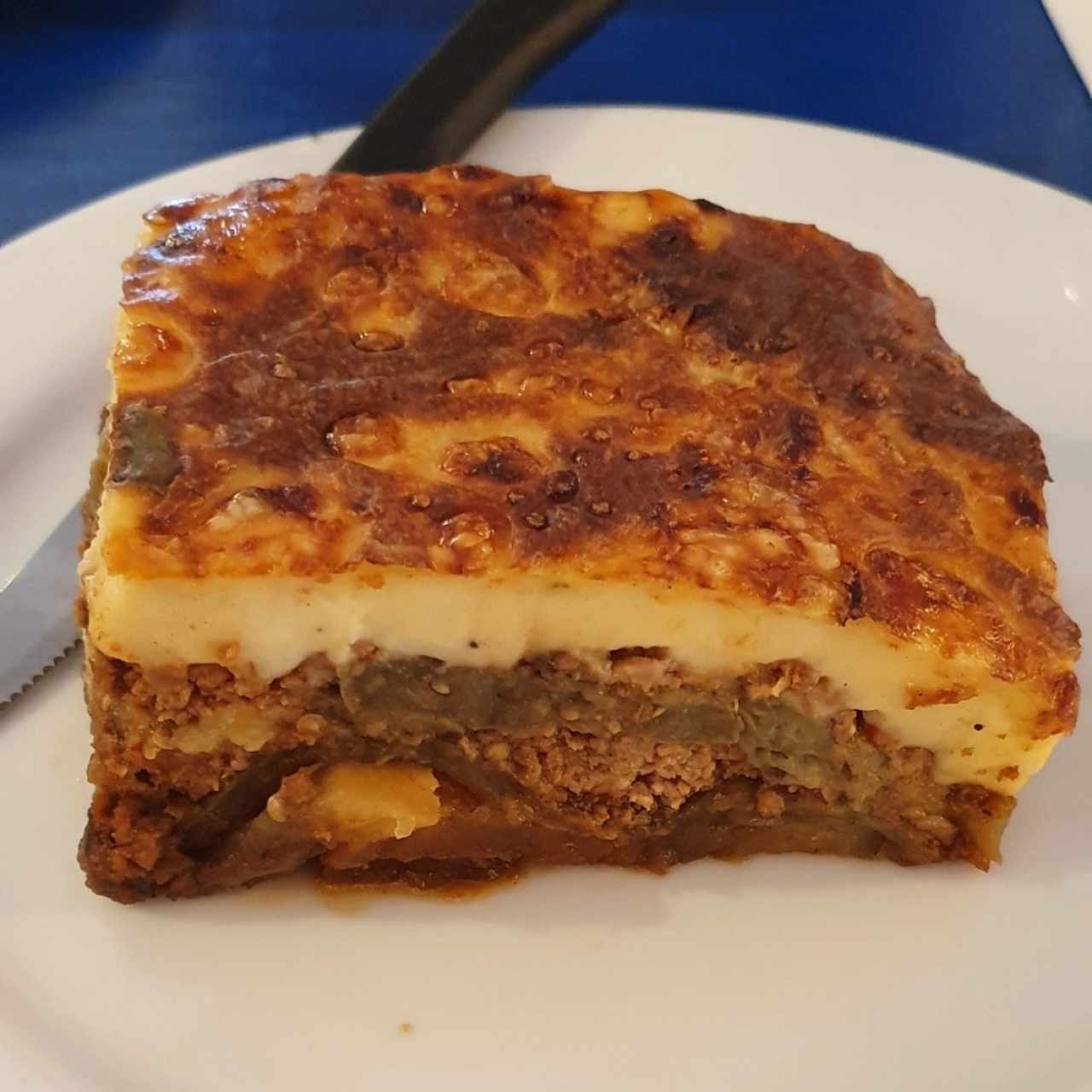 moussakas carne berenjena