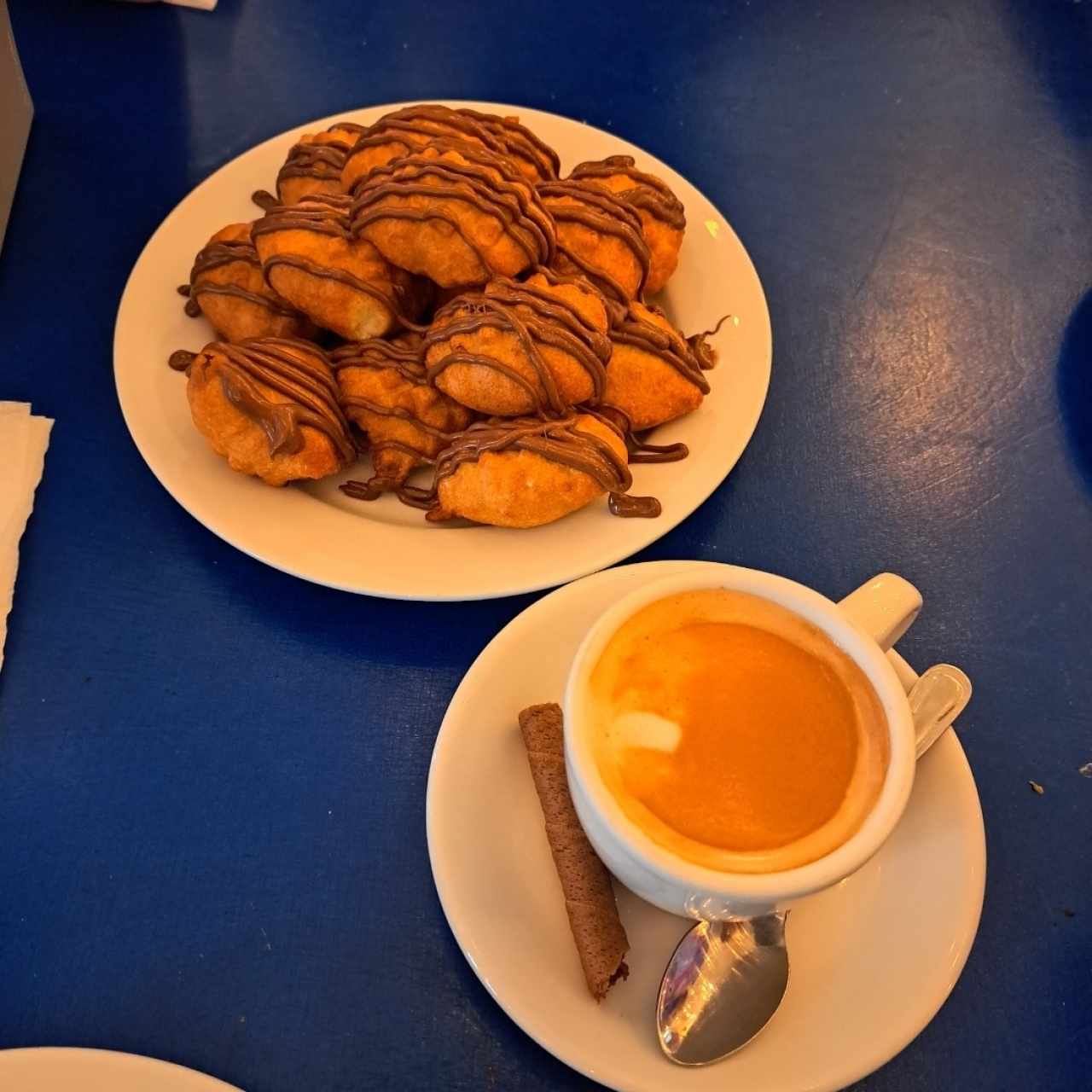 donas Nutella y Capuccino