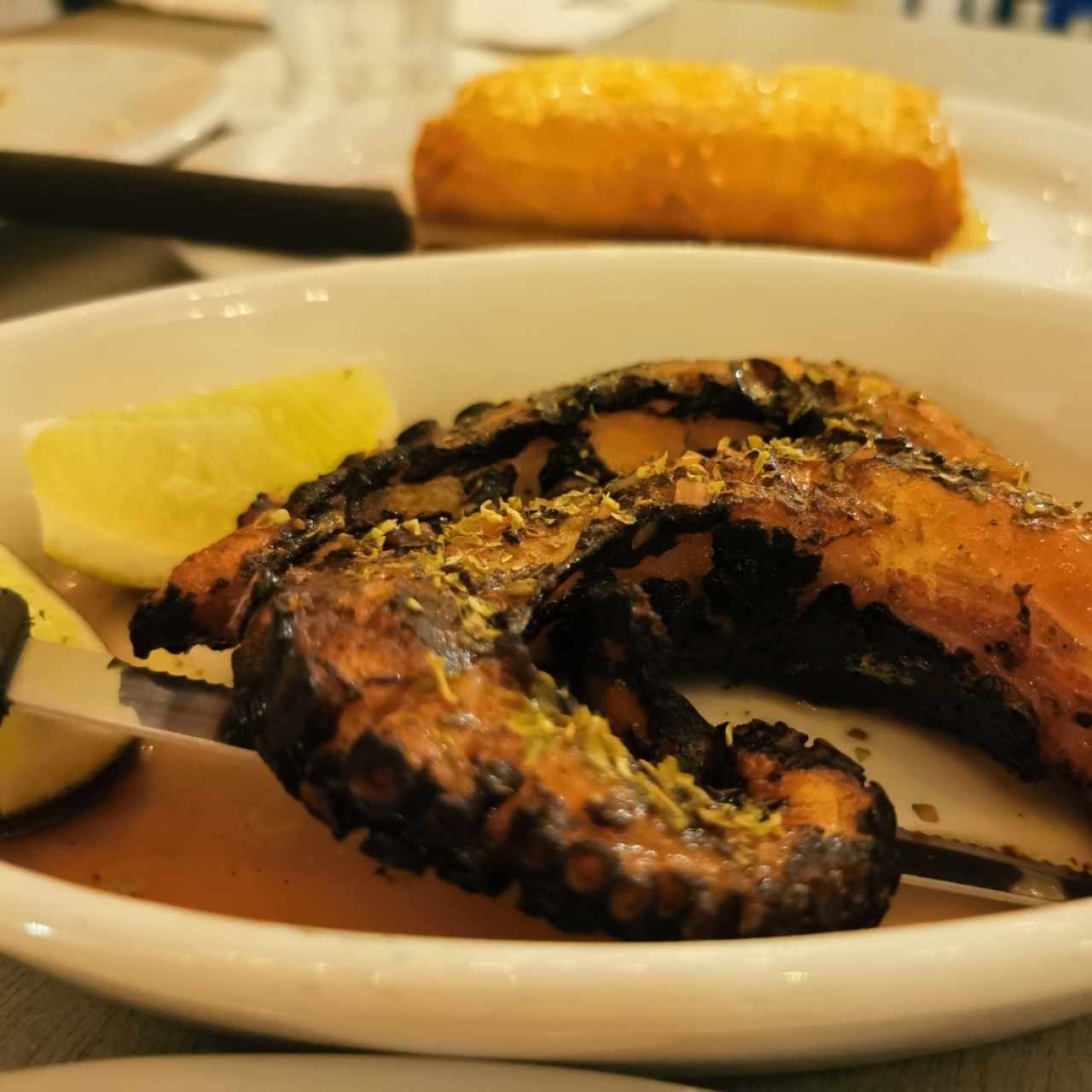 Pulpo al carbón 