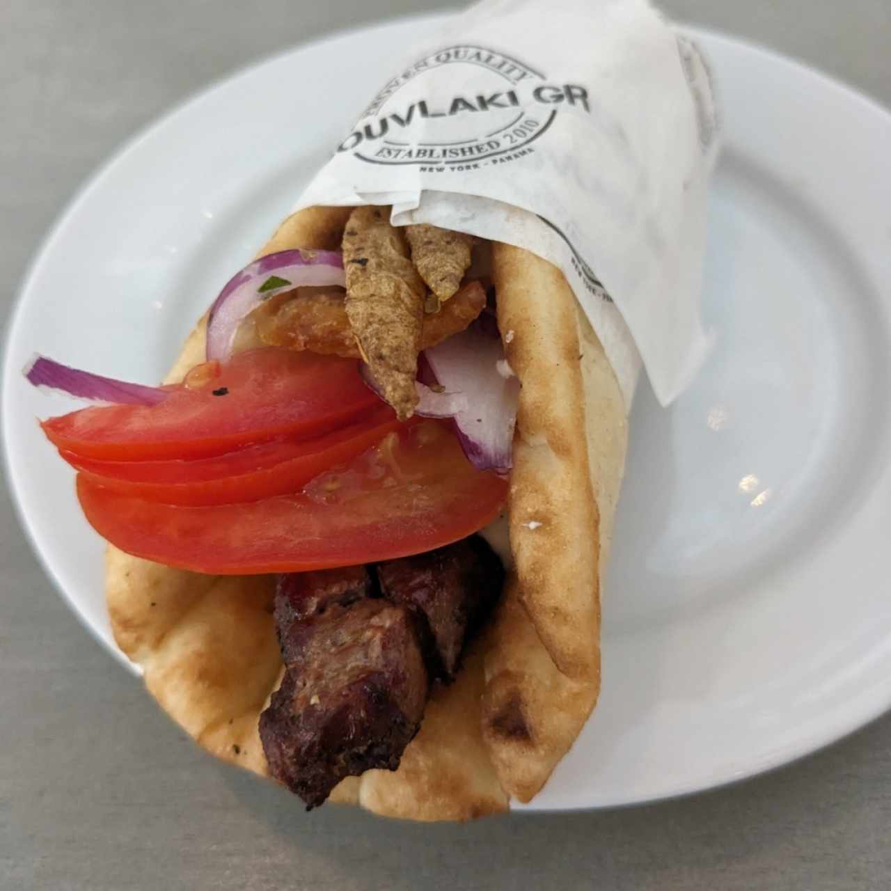 souvlaki cerdo