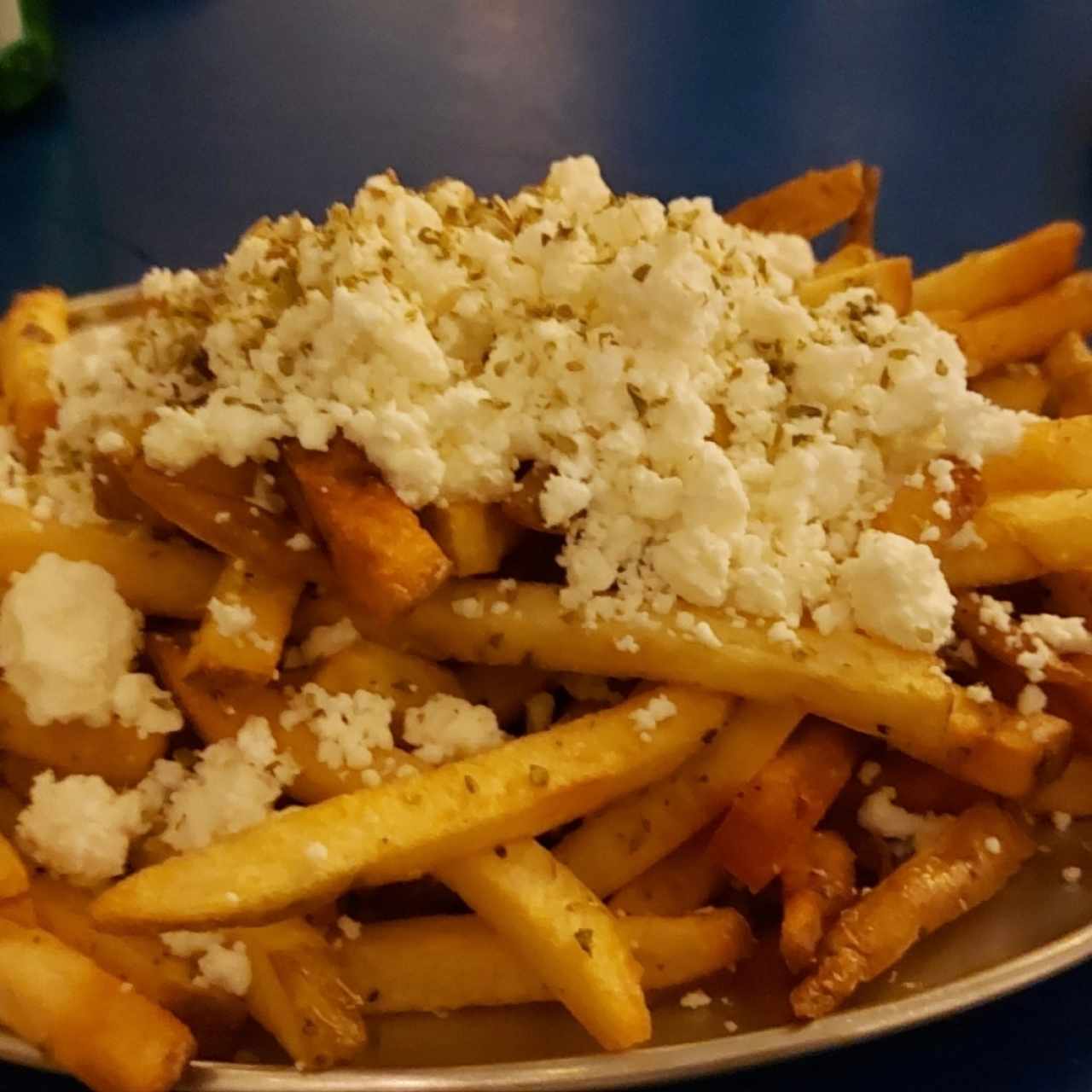 Papas con feta