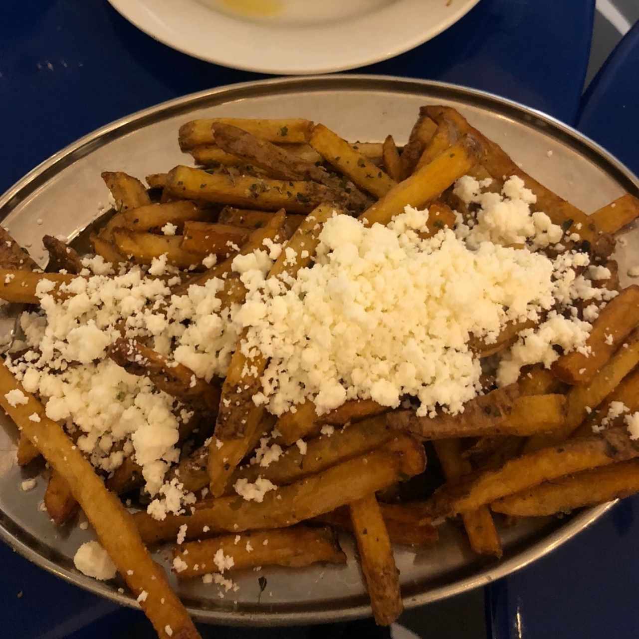 papas griegas con queso feta