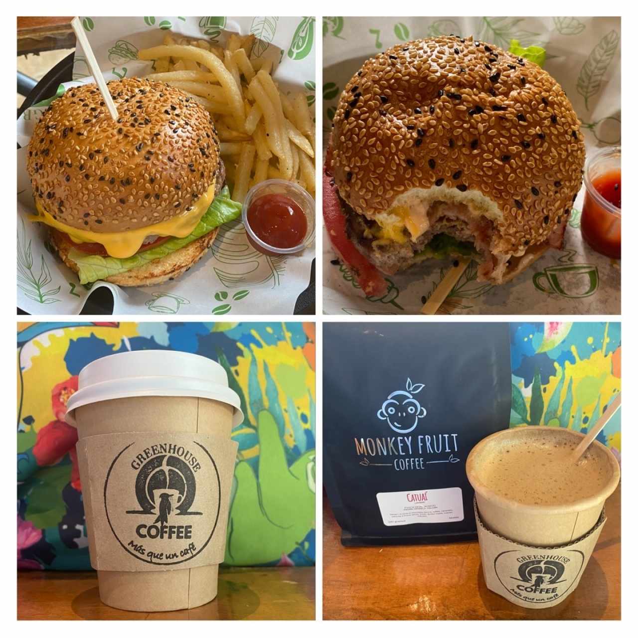 Titi burger and coffee