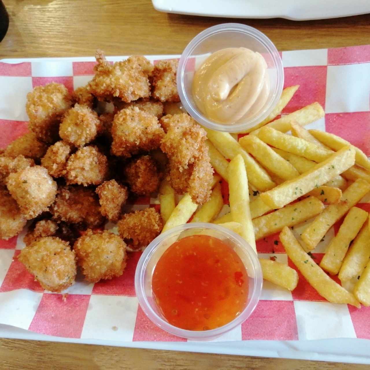 Pechuguitas de pollo con papas